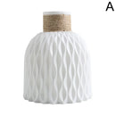 Axyaa Porcelain Style DIY Flowerpot Vase Home Decoration Ornaments