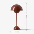 Axyaa Bud Mushroom Floor Lamp - E27 Bulb for Bedroom, Living Room
