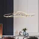 Axyaa Modern Chandelier Pendant Lamp - Indoor Lighting for Dining Room