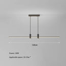 Axyaa LED Strip Pendant Lamp for Kitchen, Dining Room, Bedroom - Home Decor Chandelier
