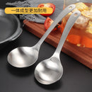 Axyaa Stainless Steel Long Handle Soup Ladle for Kitchen Utensils