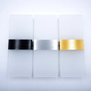 Axyaa LED Wall Light, Aluminum Acrylic Hardwire Sconces for Bedroom, Living Room