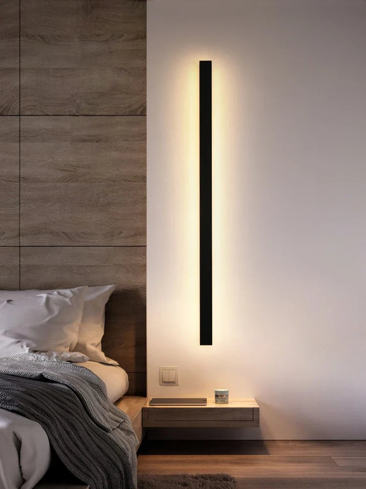 Outdoor Garden Wall Light with LED, Modern Nordic Design for Living Room, IP65 Rated