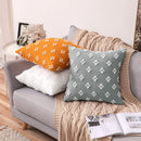 Axyaa Cotton Linen Cushion Cover Set for Modern Home Decor