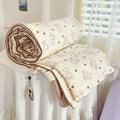 Axyaa Washed Cotton All Season Comforter for Single Double Bed