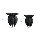 Axyaa Abstract Black Jellyfish Flower Vase Handicraft Home Decor Accessory