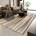Axyaa Plush Lounge Floor Mat: Modern Style Large Soft Rug for Bedroom and Living Room