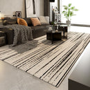 Axyaa Plush Lounge Floor Mat: Modern Style Large Soft Rug for Bedroom and Living Room