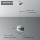 Axyaa Modern Plating Pendant Lights Chandeliers for Dining Room Kitchen Bedroom