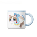 Axyaa Cute Cartoon Animals 300ML Thermal Mug Stainless Steel Tumbler with Handle