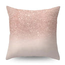 Rose Gold Geometric Pineapple Glitter Pillowcase - Axyaa Home Decor