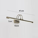 Axyaa Retro Mirror Indoor Wall Sconce LED Light for Hotel Bathroom Decor