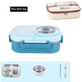 Axyaa Stainless Steel Thermal Lunch Box & Soup Bowl Set with Spoon