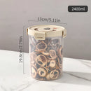 Axyaa Plastic Sealed Grain Storage Box With Handle, Stackable Spaghetti Container