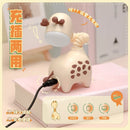 Axyaa Giraffe Night Light Desk Lamp, Mini LED Table Light, Cute Kid's Room Decor