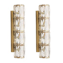 Axyaa Crystal LED Wall Light Staircase - Luxury Indoor Lighting Sconce