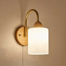 Axyaa LED Wall Lights Pull Chain Switch Modern Bedside Lamp Decoration