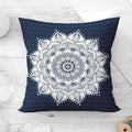 Axyaa Mandala Sun Moon Pillowcase: Bohemian Sofa Cushion Cover