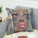 Axyaa Decorative Art Cushion Covers for Sofa & Home Decor, 45x45 Throw Pillows