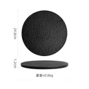 Axyaa Matte Ceramic Sushi Dessert Steak Pasta Plate Set