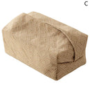 Axyaa Cotton Linen Tissue Box Holder, Home Decor Handkerchief Container & Napkin Paper Bag