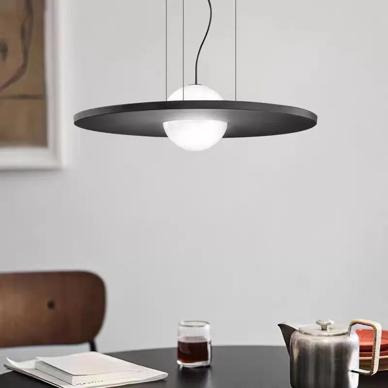 Axyaa Planet Shape LED Pendant Light for Dining, Study, Kitchen, and Restaurant