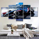 Axyaa Racing Car Poster Painting Formula1 Wall Art Print for Home Decor
