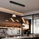 Axyaa Modern LED Pendant Light Chandeliers for Living Room and Dining Room