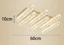 Axyaa Modern Living Room Chandeliers - LED Ceiling Lamp for Indoor Lighting