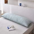 Axyaa Cozy Winter Milk Fleece Double Couple Long Pillowcase
