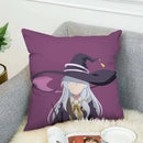 Axyaa Wandering Witch 40x40 Fall Pillow Cover - Home Decor & Cushion Cover