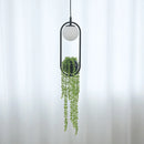 Axyaa Nordic Led Plant Pendant Lights Hanging Lamp for Home Decor