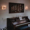 Axyaa Marble Copper Wall Lamp for Modern Bedroom, Living Room, Restaurant, Hotel LED Lighting