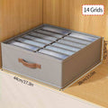 Axyaa Stackable Drawer Organizer Set for Clothes, Underwear, Socks, and Bras