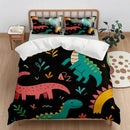 Axyaa Digital Print Quilt Cover Set - 2pcs/3pcs, Holiday Gift, Household Quilt Cover