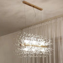 Axyaa Dandelion Chandelier LED Pendant Lamp for Dining Room & Bedroom