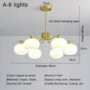 Axyaa Cream Glass Sphere Ceiling Chandelier. Modern Living Room, Bedroom, Dining Room Lighting.