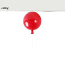 Axyaa Colorful Balloon Memory Wall Light Pull Switch Chandelier with E27 Bulbs