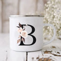 Enamel Creative Coffee Cups Vintage Design by Axyaa