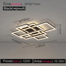 Axyaa Modern Nordic Ceiling Lamp Living Room Lighting Combination