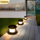 Axyaa 12W LED Outdoor Column Headlight IP65 Waterproof Garden Decoration Lamp