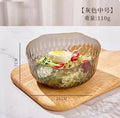 Axyaa Clear Salad & Fruit Bowl Set - Multipurpose Household Dish