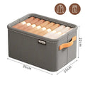 Axyaa Large Capacity Foldable Pants Storage Box - Clothing Organizer