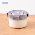 Axyaa Plastic Food Storage Box Handle Sealed Coffee Sugar Container