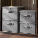 Axyaa Extra Large Foldable Storage Box for Clothes and Toys
