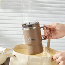Axyaa Double Layer Stainless Steel Insulated Coffee Mug with Spoon & Strainer