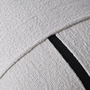 Axyaa Nordic Luxury Living Room Sofa Waist Pillow in Light Gray Stitching