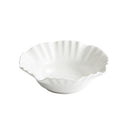 Axyaa Ceramic Nordic Large Bowl Set, White High-End Household Tableware