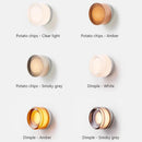 Axyaa Amber Jelly LED Wall Lamp for Modern Home Decor