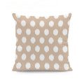 Axyaa Beige Geometric Lace Cushion Cover 45X45cm for Living Room Decor